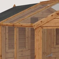Waltons 8 X 6 Wooden Greenhouse And Garden Shiplap Storage Shed Combi 21 Waltons 8 X 6 Wooden Greenhouse And Garden Shiplap Storage Shed Combi -EcoFlora Sales Shop 004 001 0024205