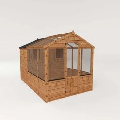 Waltons 10 X 6 Wooden Greenhouse And Garden Shiplap Storage Shed Combi 19 Waltons 10 X 6 Wooden Greenhouse And Garden Shiplap Storage Shed Combi -EcoFlora Sales Shop 004 001 00252011