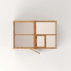 Waltons 6 X 4 Wooden Shiplap Tongue And Groove Greenhouse -EcoFlora Sales Shop 004 003 000120111