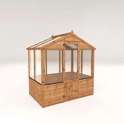 Waltons 6 X 4 Wooden Shiplap Tongue And Groove Greenhouse -EcoFlora Sales Shop 004 003 0001209