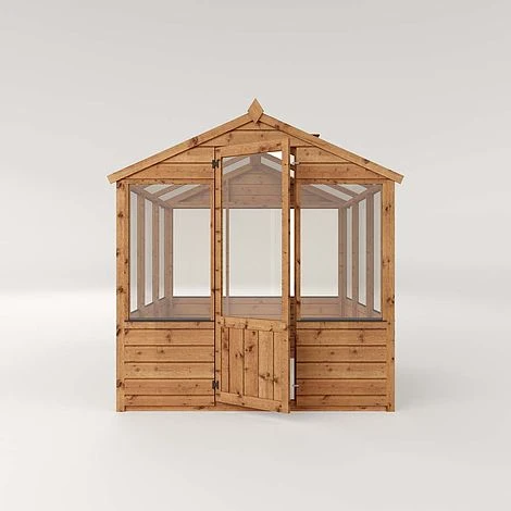 Waltons 6 X 6 Traditional Wooden Shiplap Tongue And Groove Greenhouse 4 Waltons 6 X 6 Traditional Wooden Shiplap Tongue And Groove Greenhouse - Image 2
