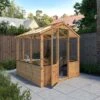 Waltons 6 X 6 Traditional Wooden Shiplap Tongue And Groove Greenhouse -EcoFlora Sales Shop 004 003 0002204