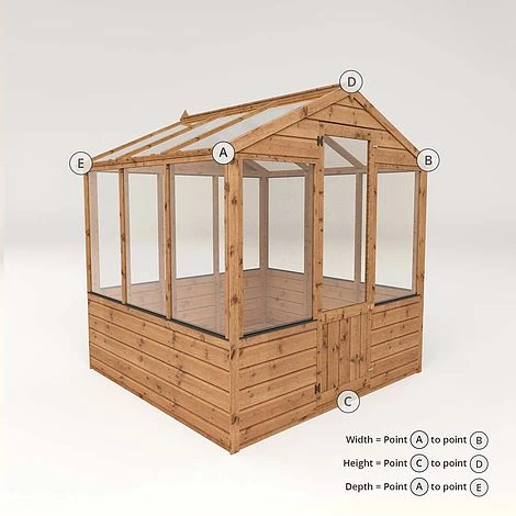 Waltons 6 X 6 Traditional Wooden Shiplap Tongue And Groove Greenhouse 12 Waltons 6 X 6 Traditional Wooden Shiplap Tongue And Groove Greenhouse - Image 10