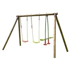 Soulet Pacco Wooden Swing Set -EcoFlora Sales Shop 004494