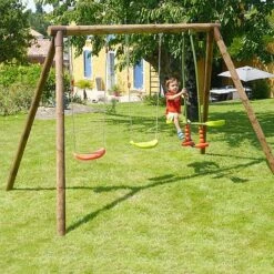 Soulet Pacco Wooden Swing Set -EcoFlora Sales Shop 004494 AMB 01