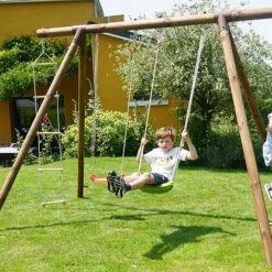 Soulet Ernest Wooden Swing Set -EcoFlora Sales Shop 004496 AMB 01