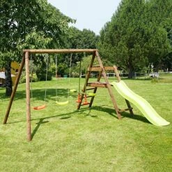 Soulet Figue Climbing Frame With Swings And Slide -EcoFlora Sales Shop 004505 AMB 02