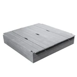 Soulet Sandpit With Folding Benches 120 X 120cm -EcoFlora Sales Shop 004527 DET 03