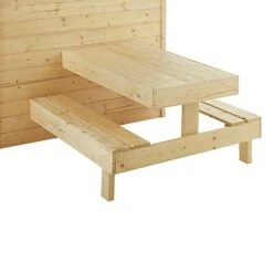 Soulet Tiana Playhouse With Picnic Bench 7 X 4 -EcoFlora Sales Shop 004856 ZOOM 01
