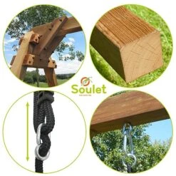 Noumea Climbing Frame Playground Set -EcoFlora Sales Shop 004876 ZOOM 02 technique1