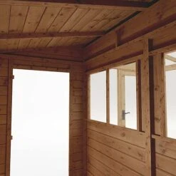 Waltons 8 X 8 Wooden Shiplap Tongue And Groove Greenhouse And Combi Garden Storage Shed -EcoFlora Sales Shop 005 0001204