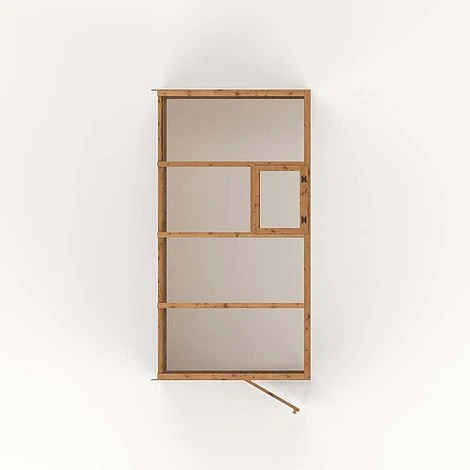 Waltons 8 X 4 Traditional Lean To Wooden Shiplap Tongue And Groove Greenhouse 11 Waltons 8 X 4 Traditional Lean To Wooden Shiplap Tongue And Groove Greenhouse - Image 9