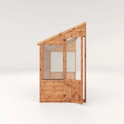 Waltons 8 X 4 Traditional Lean To Wooden Shiplap Tongue And Groove Greenhouse 24 Waltons 8 X 4 Traditional Lean To Wooden Shiplap Tongue And Groove Greenhouse -EcoFlora Sales Shop 04GREENLEAN0804 V220Side