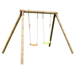Soulet Alizee Double Wooden Swing Set -EcoFlora Sales Shop 215176