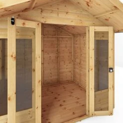 Waltons 6' X 8' Apex Summerhouse -EcoFlora Sales Shop 6x8 Sussex Summerhouse Detail003