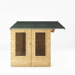 Waltons 6' X 8' Apex Summerhouse -EcoFlora Sales Shop 6x8 Sussex Summerhouse Left