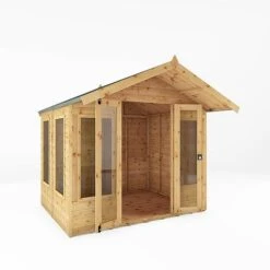 Waltons 6' X 8' Apex Summerhouse -EcoFlora Sales Shop 6x8 Sussex Summerhouse MainDO