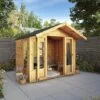 Waltons 6' X 8' Apex Summerhouse -EcoFlora Sales Shop 6x8 Sussex Summerhouse W3 MainDO