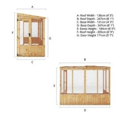Waltons 8 X 4 Premium Wooden Shiplap Tongue And Groove Lean To Greenhouse 24 Waltons 8 X 4 Premium Wooden Shiplap Tongue And Groove Lean To Greenhouse -EcoFlora Sales Shop 8x4 premium lean to greenhouse SI 004 001 0005 spec drawings