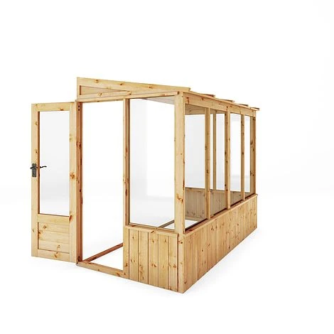 Waltons 8 X 4 Premium Wooden Shiplap Tongue And Groove Lean To Greenhouse 12 Waltons 8 X 4 Premium Wooden Shiplap Tongue And Groove Lean To Greenhouse - Image 10