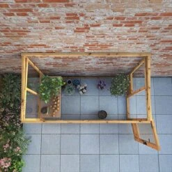 Waltons 8 X 4 Premium Wooden Shiplap Tongue And Groove Lean To Greenhouse 16 Waltons 8 X 4 Premium Wooden Shiplap Tongue And Groove Lean To Greenhouse -EcoFlora Sales Shop 8x4 premium lean to greenhouse w3 aerial SI 004 001 0005