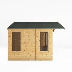 Waltons 8' X 8' Apex Summerhouse -EcoFlora Sales Shop 8x8 Sussex Summerhouse Left