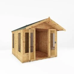 Waltons 8' X 8' Apex Summerhouse -EcoFlora Sales Shop 8x8 Sussex Summerhouse MainDO