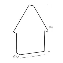 Idooka Large Insect Hotel -EcoFlora Sales Shop BUG HOTEL.LARGE .Silhouette