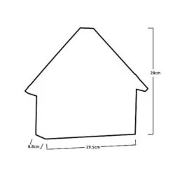 Idooka Large Insect Hotel -EcoFlora Sales Shop BUG HOTEL.MEDIUM.Silhouette