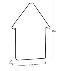 Idooka Large Insect Hotel -EcoFlora Sales Shop BUG HOTEL.XL .Silhouette