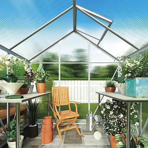 Garden Grow Traditional Greenhouse 6.2 X 4.3 X 6.6ft 18 Garden Grow Traditional Greenhouse 6.2 X 4.3 X 6.6ft - Image 16
