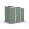 Absco Space Saver 7'5 X 5' Pent Roof Outdoor Metal Garden Storage Shed - 4 Colours Available