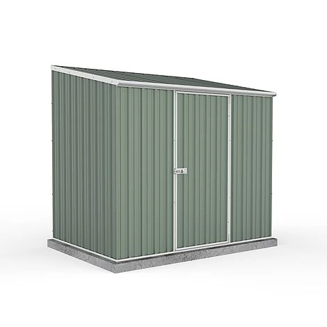 Absco Space Saver 7'5 X 5' Pent Roof Outdoor Metal Garden Storage Shed - 4 Colours Available 3 Absco Space Saver 7'5 X 5' Pent Roof Outdoor Metal Garden Storage Shed - 4 Colours Available