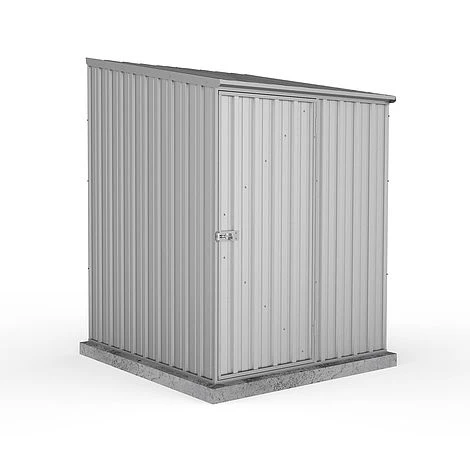 Absco Space Saver 5' X 5' Pent Roof Outdoor Metal Garden Storage Shed - 4 Colours Available 3 Absco Space Saver 5' X 5' Pent Roof Outdoor Metal Garden Storage Shed - 4 Colours Available