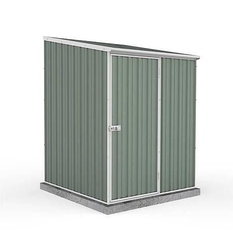 Absco Space Saver 5' X 5' Pent Roof Outdoor Metal Garden Storage Shed - 4 Colours Available 5 Absco Space Saver 5' X 5' Pent Roof Outdoor Metal Garden Storage Shed - 4 Colours Available - Image 3
