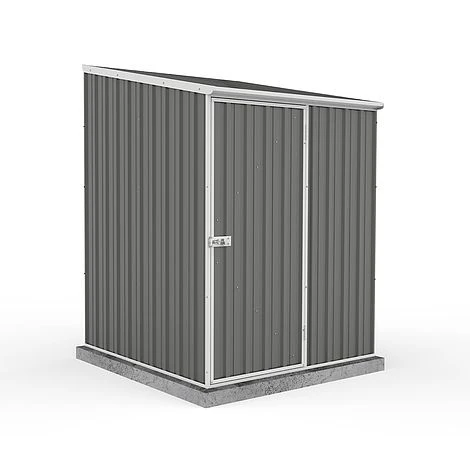 Absco Space Saver 5' X 5' Pent Roof Outdoor Metal Garden Storage Shed - 4 Colours Available 4 Absco Space Saver 5' X 5' Pent Roof Outdoor Metal Garden Storage Shed - 4 Colours Available - Image 2
