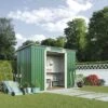 Waltons Pent Metal Shed 6.6 X 3.9ft -EcoFlora Sales Shop G0163 7B38E272 D926 6452 C3E480CE052B9B63