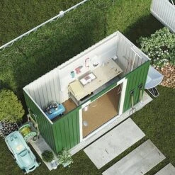 Waltons Pent Metal Shed 6.6 X 3.9ft 21 Waltons Pent Metal Shed 6.6 X 3.9ft -EcoFlora Sales Shop G0163 7B390C23 DB65 C7D3 FFBEE564645AF604