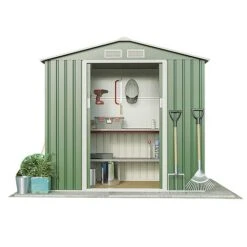 Waltons Apex Metal Shed 7 X 4.2FT -EcoFlora Sales Shop G0171 8 1000x1000 1