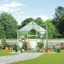 Garden Grow Traditional Greenhouse 6.2 X 8.3 X 6.6ft -EcoFlora Sales Shop G0468 7CC533DB BC2B C6BA 37DE34A53FA01FAB