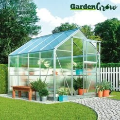 Garden Grow Traditional Greenhouse 6.2 X 8.3 X 6.6ft -EcoFlora Sales Shop G0511201000x100020with20logo