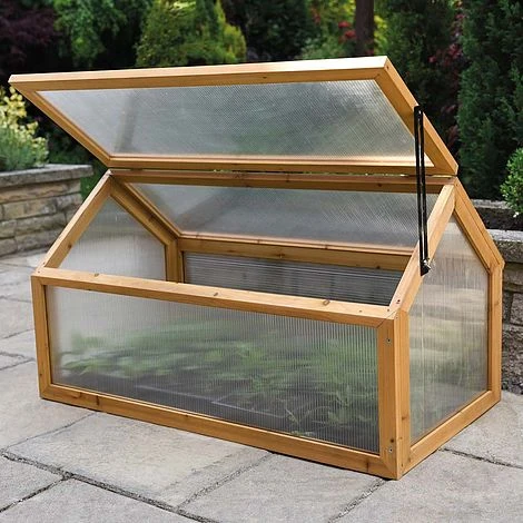 Garden Grow Wooden Cold Frame 3 Garden Grow Wooden Cold Frame