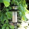 Kingfisher Pewter Effect Lantern Seed Feeder 2 Kingfisher Pewter Effect Lantern Seed Feeder -EcoFlora Sales Shop G2417 1