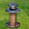 Kingfisher Pewter Effect Lantern Nut Feeder -EcoFlora Sales Shop G2425 1