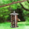 Kingfisher Metal 3 In 1 Suet Fat Ball, Seed And Nut Feeder With Tray -EcoFlora Sales Shop G2427 Metal 3 in 1 Fatball Seed Nut