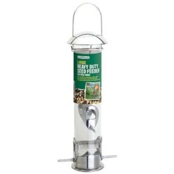 Gardman Heavy Duty Large Polished Cast Aluminium Seed Feeder