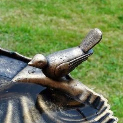 Kingfisher Bronze Effect Plastic Bird Bath 9 Kingfisher Bronze Effect Plastic Bird Bath -EcoFlora Sales Shop G2566 3