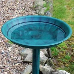 Kingfisher Polyresin Garden Bird Bath -EcoFlora Sales Shop G2567 2