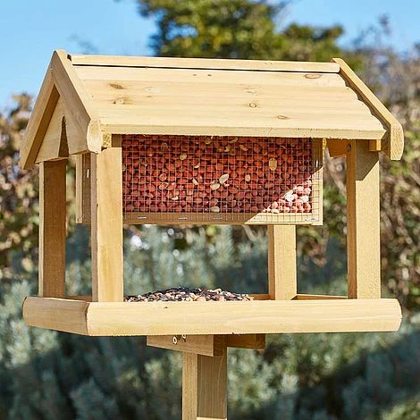 Nature’s Market Premium Bird Table With Built-in Feeder 4 Nature’s Market Premium Bird Table With Built-in Feeder - Image 2