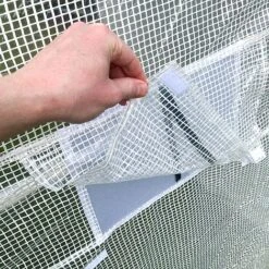 Pop-Up Poly Greenhouse Plant Cover – 1.25x1.25x1.35m H -EcoFlora Sales Shop GPP125 04201000X100020859KB